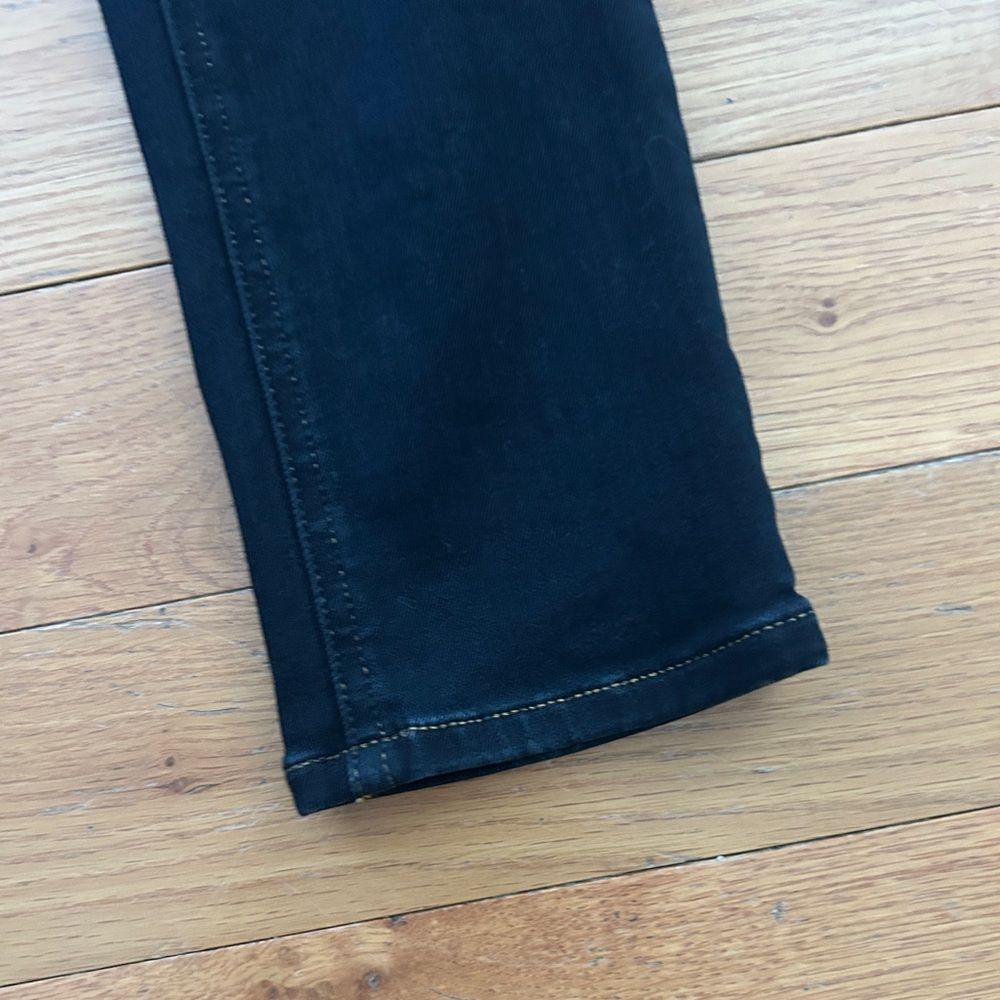 Rag & Bone High Rise Skinny Denim Jeans Women Size 28 Niko Black - Picture 12 of 13